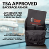 Flex Fused Core® | Soft Backpack Armor TSA Approved