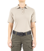 Women's Performance Short Sleeve Polo - Khaki