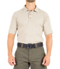 Men's Performance Short Sleeve Polo - Khaki