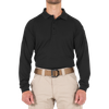 Men's Performance Long Sleeve Polo - Black