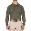 Men's Performance Long Sleeve Polo - OD Green