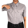 Women's V2 Tactical Short Sleeve Shirt - Nickel Grey (Detail 2)