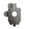 Critical Shot Reactive Steel Target - Open