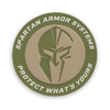 Spartan Armor System™ PVC Patch In OD/FDE