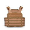 Spartan Shooters Cut Plate Carrier - Coyote Brown (Back)