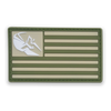 Spartan Armor FDE & OD Green PVC Patch American Flag