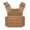 Leonidas Plate Carrier - Coyote Brown (Back)