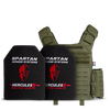 Leonidas Legend with Hercules Xtreme Level IV Body Armor Package - OD Green