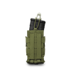 Spartan Single Rifle Magazine Pouch - OD Green (Back)