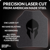 Precision Laser Cut from American Made Steel