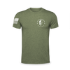 Spartan Armor Systems® Circle Flag T-Shirt (Front) Spartan Armor Systems® Circle Flag T-Shirt (Front)