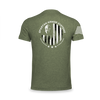 Spartan Armor Systems® Circle Flag T-Shirt (Back) Spartan Armor Systems® Circle Flag T-Shirt (Back)