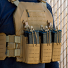 Titan Double-Decker Rifle Mag Pouch - Coyote Brown (Lifestyle)