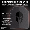 Precision Laser Cut from American Made Steel