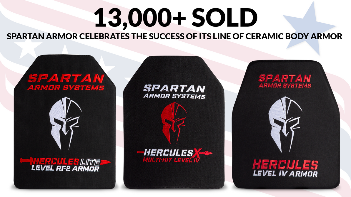 Ceramic Body Armor Made in the USA: Spartan Armor Celebrates 13,000-plus Sold 