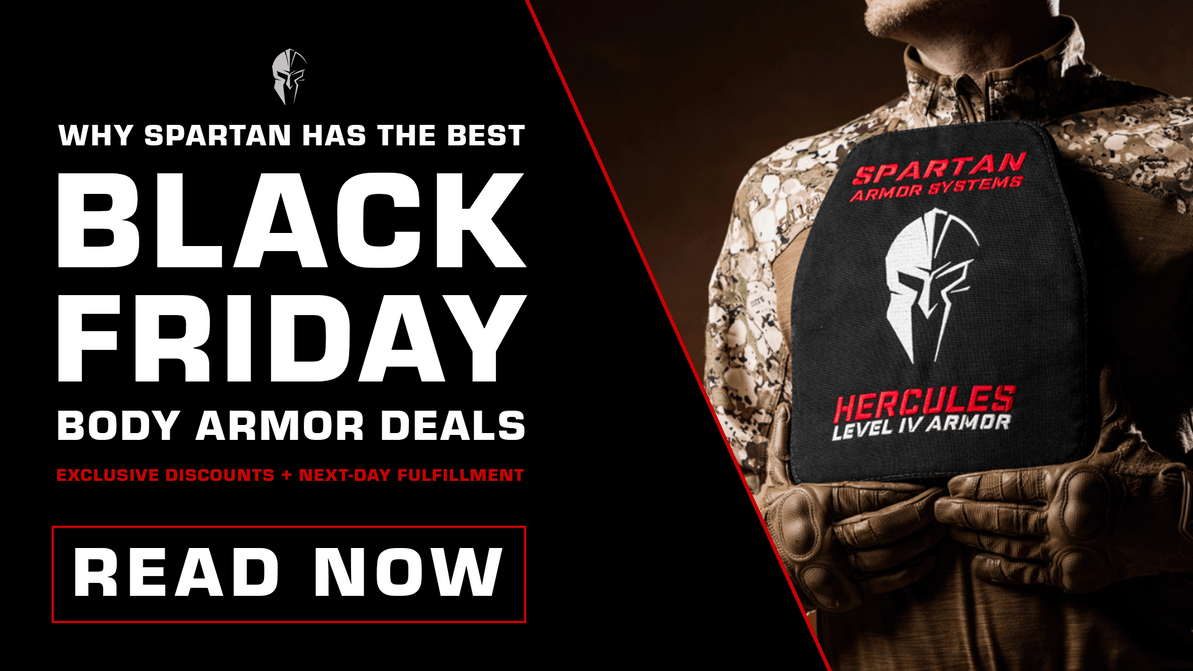 Spartan Body Armor Black Friday Sales All Thanksgiving Week