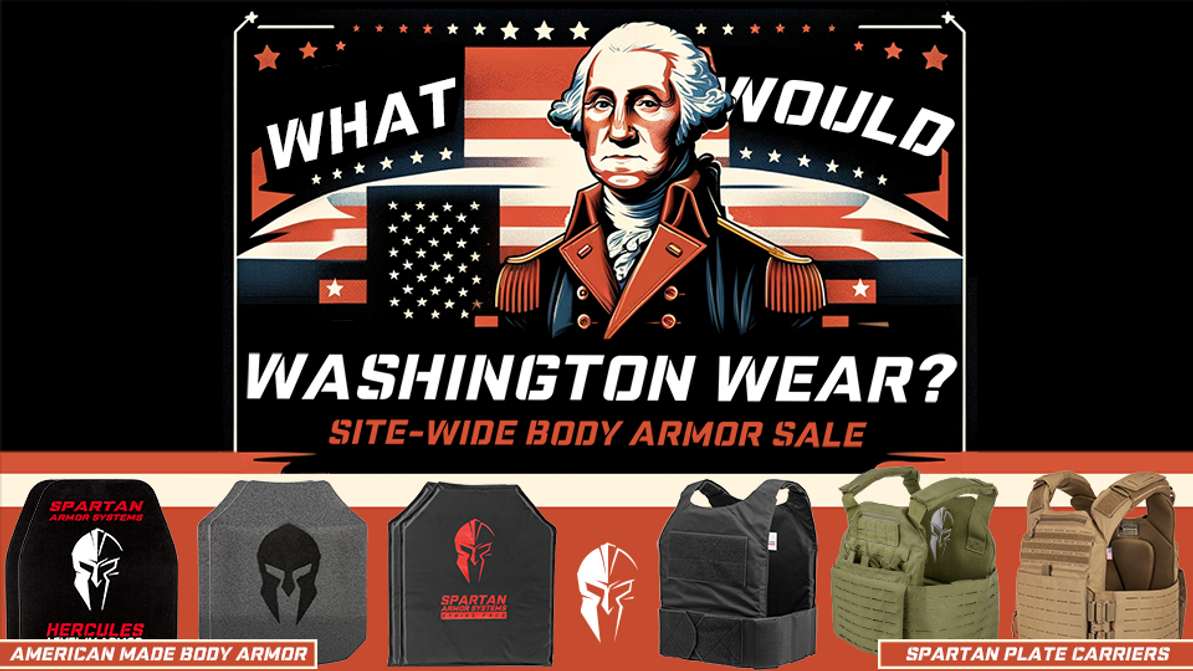 What Would Washington Wear? Sitewide Presidents’ Day Body Armor Sale 