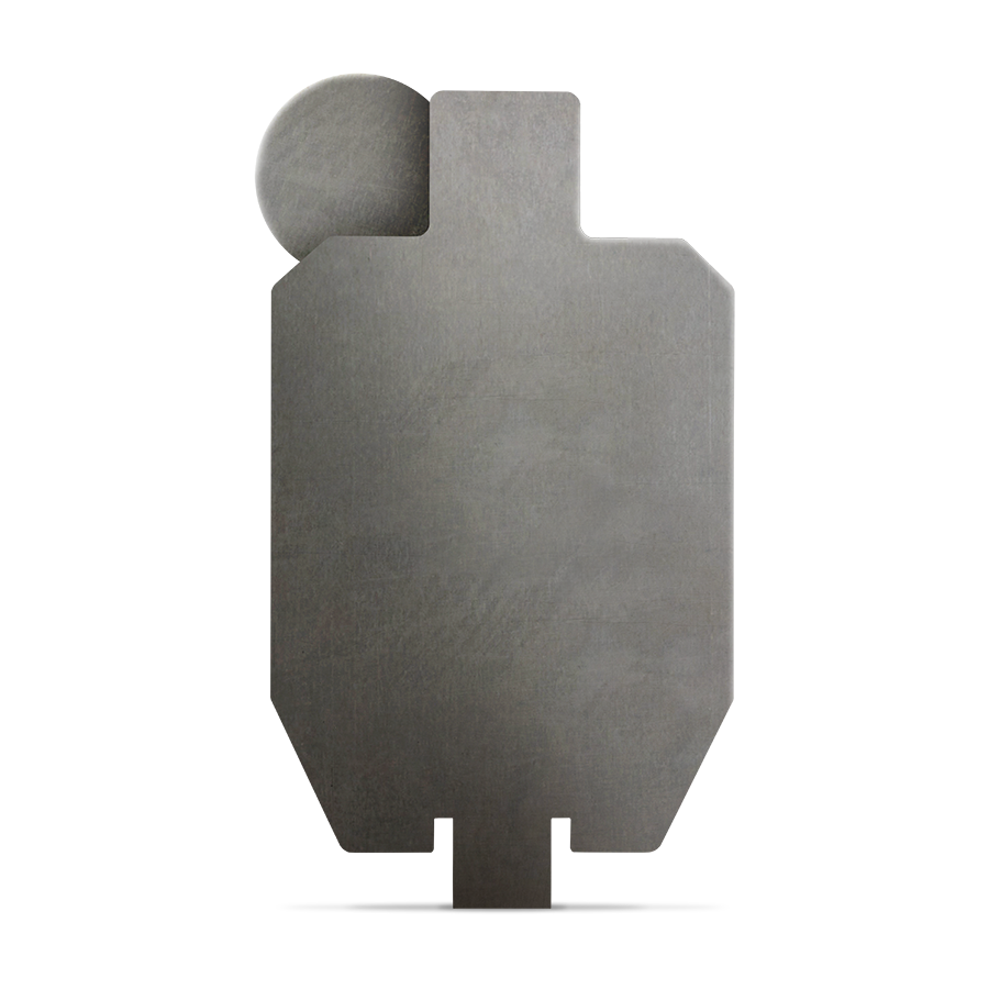 AR500 1/4" Steel Shooting Target – 10" Circle Gong (HDSteelTargets)