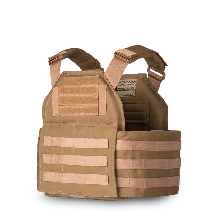 Spartan Level III+ AR550 Steel Body Armor and Spartan Shooters Cut Spartan Level III+ AR550 Steel Body Armor and Spartan Shooters Cut