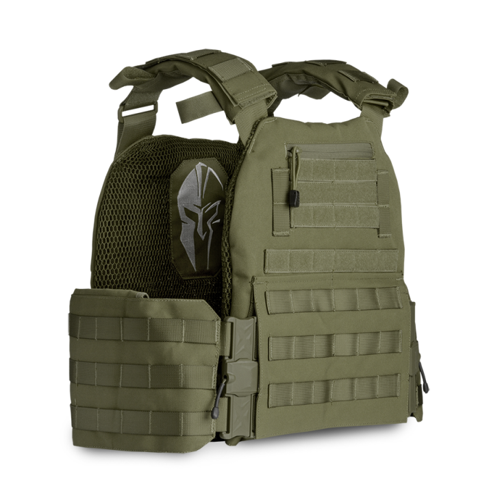 Spartan AR550 Steel Body Armor Sentinel Legion XL Plate Carrier