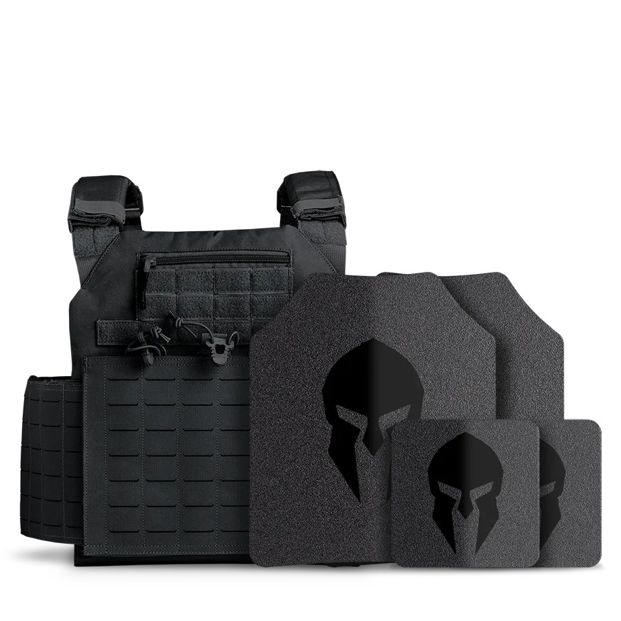 Spartan™ Omega™ AR500 Steel Body Armor and Achilles Plate Carrier