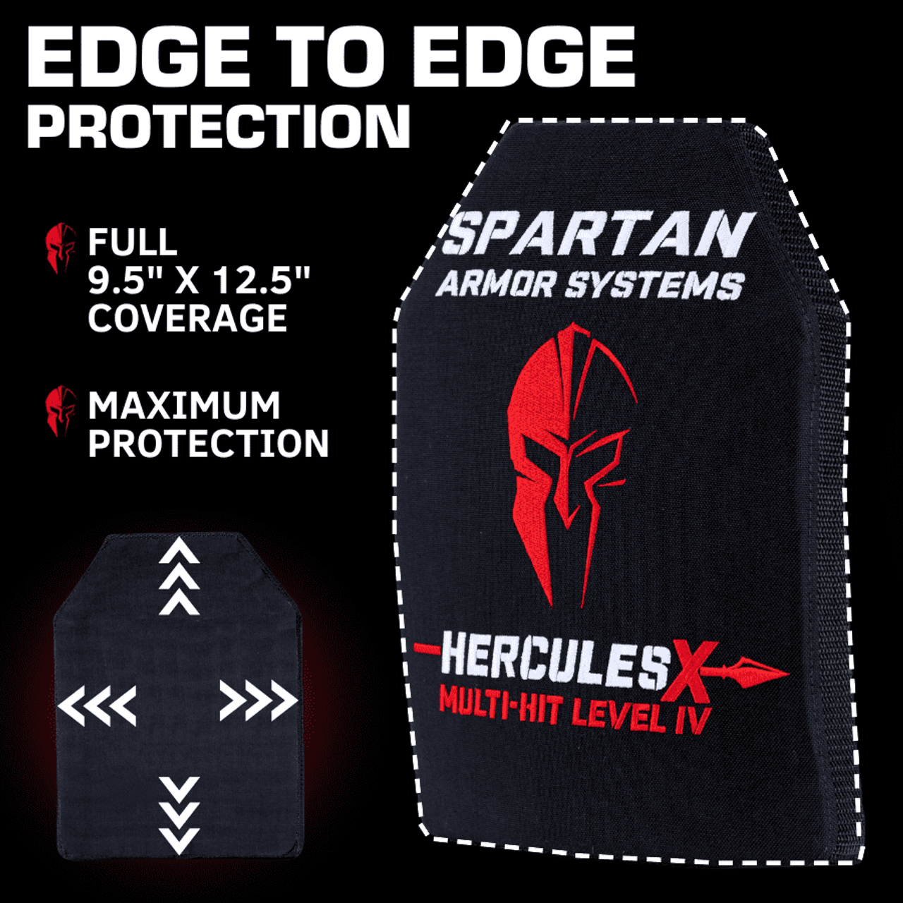 Hercules Xtreme Level IV Multi-Hit Ceramic Body Armor - The best body armor  money can buy