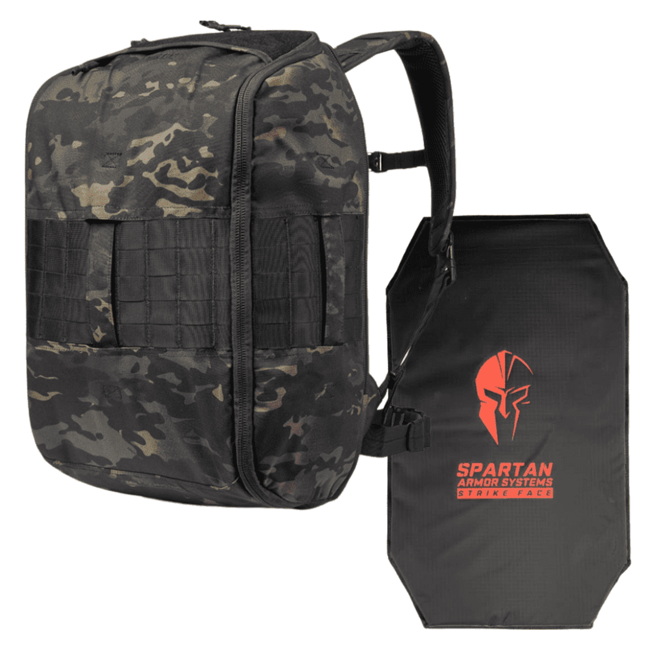  Backpack Military Tactical Backpack,with Fully Velcro Patches,  for Outdoor Black : Handmade Products