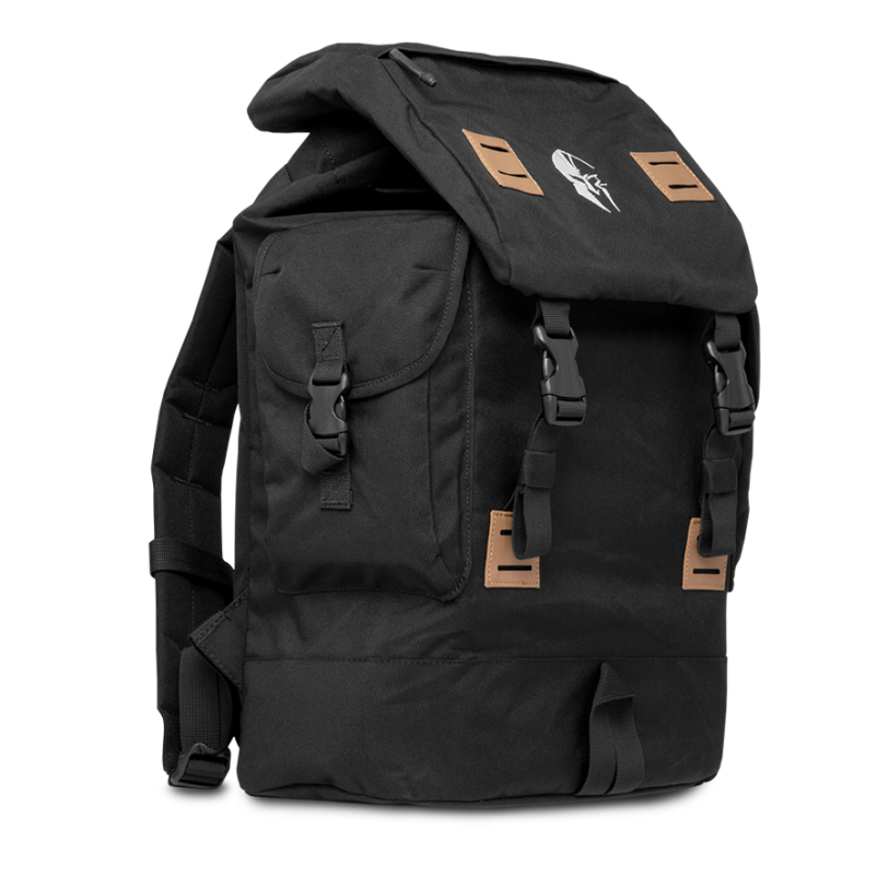 armored laptop backpack Guardian EDC 25L Black / None solid EVA molded front shield Lenovo - Legion 17" Armored