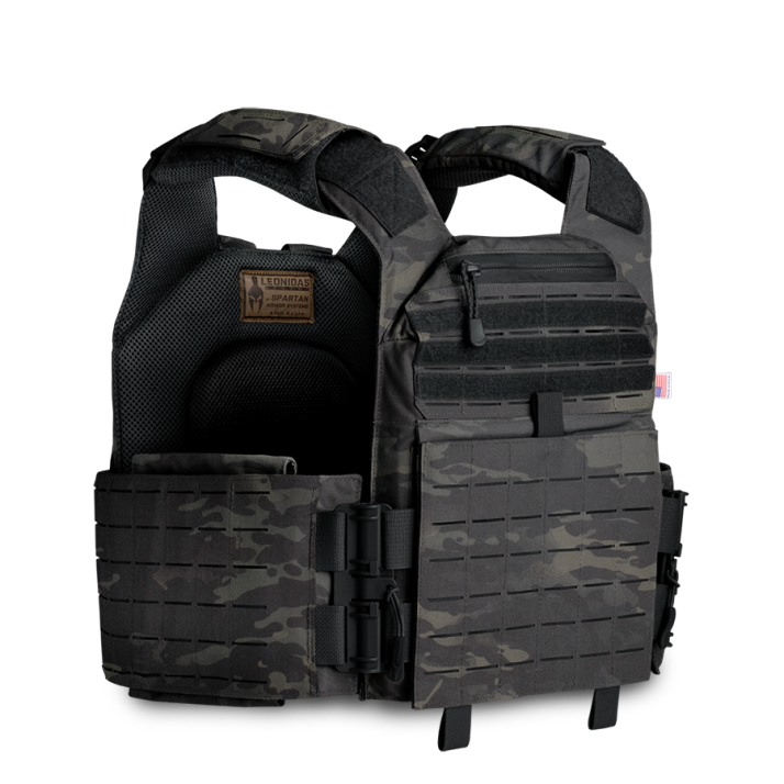 Spartan Level III+ AR550 Steel SAPI/ESAPI Medium Body Armor Plates ...