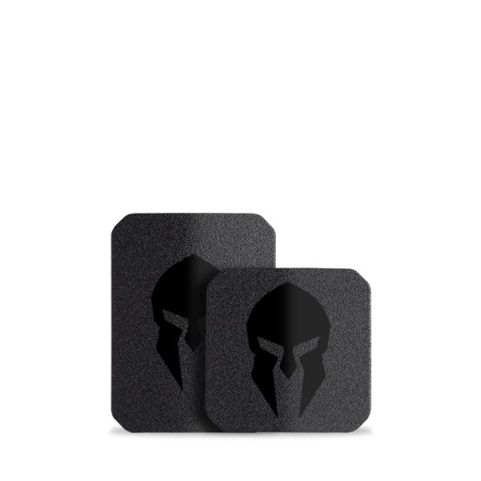 Spartan Level III+ AR550 Steel SAPI/ESAPI Medium Body Armor Plates ...
