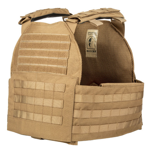 AR550 11 x 14 Level III+ Body Armor with PolyShield Spall Coat and Condor  MOPC Package