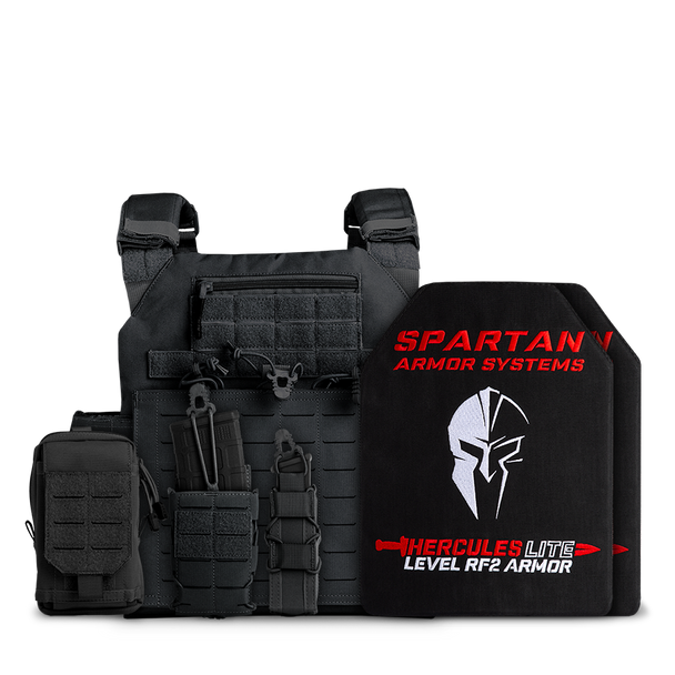 Hercules Lite RF2/Level III+ | Achilles Lightweight Loadout - Black