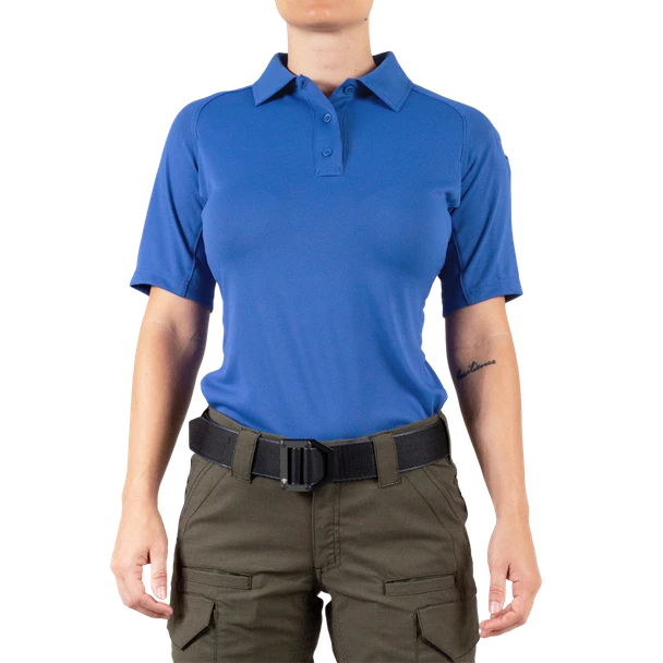 Women's Performance Short Sleeve Polo - Academy Blue