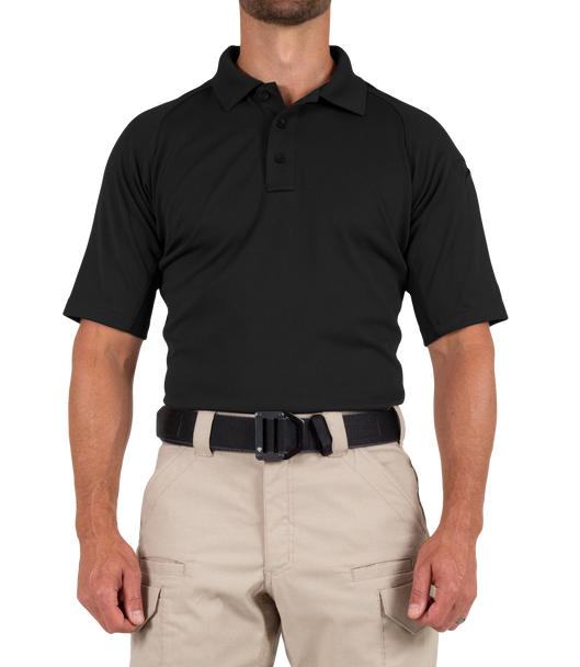 Men's Performance Short Sleeve Polo - Black