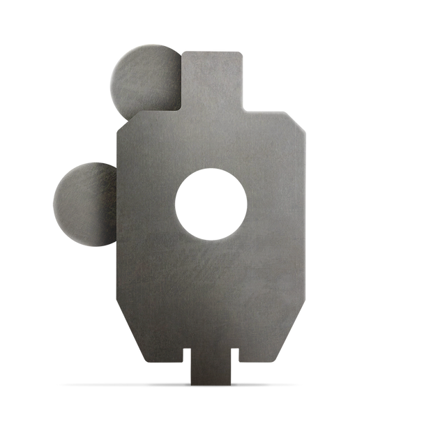 Critical Shot Reactive Steel Target - Open