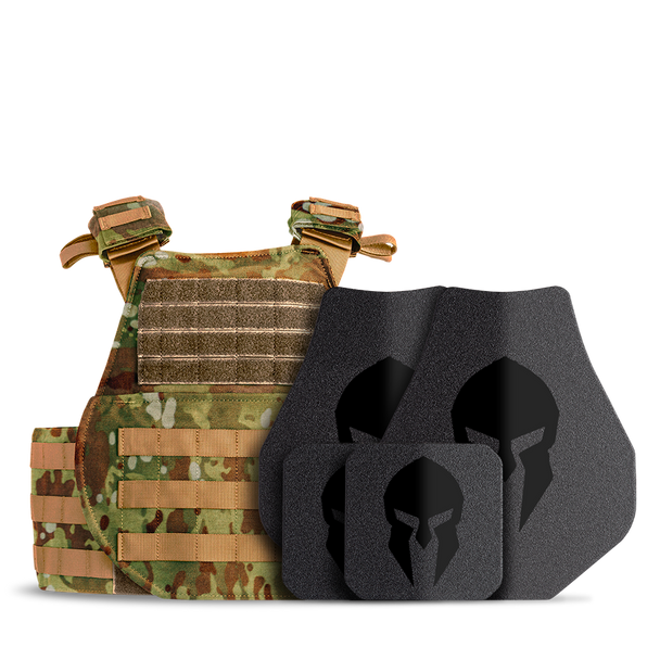 AR550 Sentinel High Mobility Body Armor Package - MultiCam