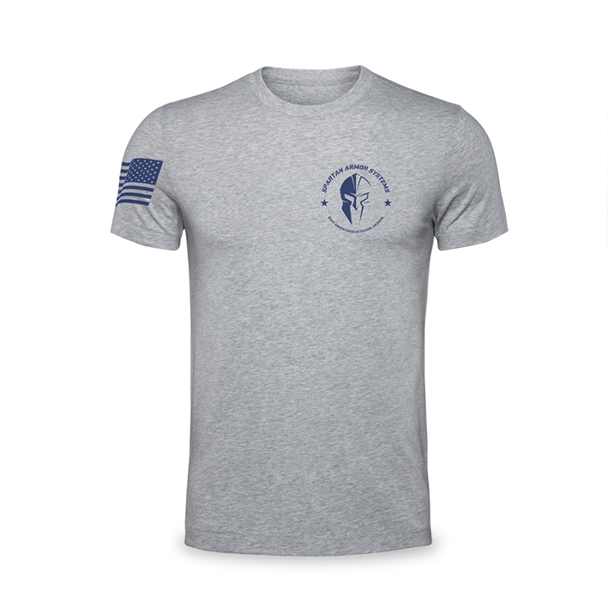 Spartan Armor Systems® Splash Flag T-Shirt (Front)