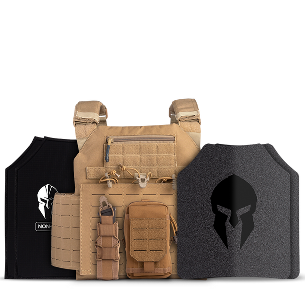 AR500 Body Armor Level III | Achilles Loadout - Coyote Brown AR500 Body Armor Level III | Achilles Loadout - Coyote Brown