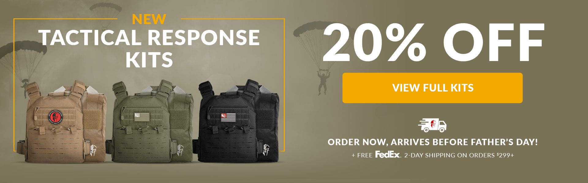 New Tactical Response Kits in multiple variations
