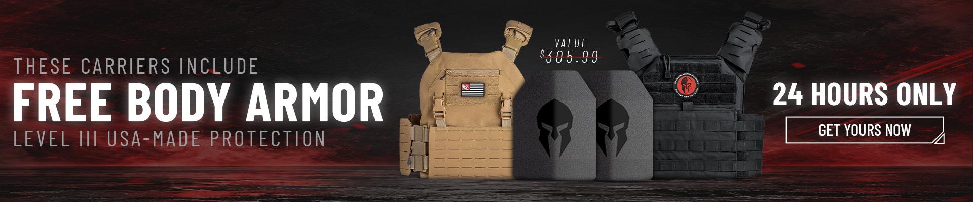 Get FREE Body Armor