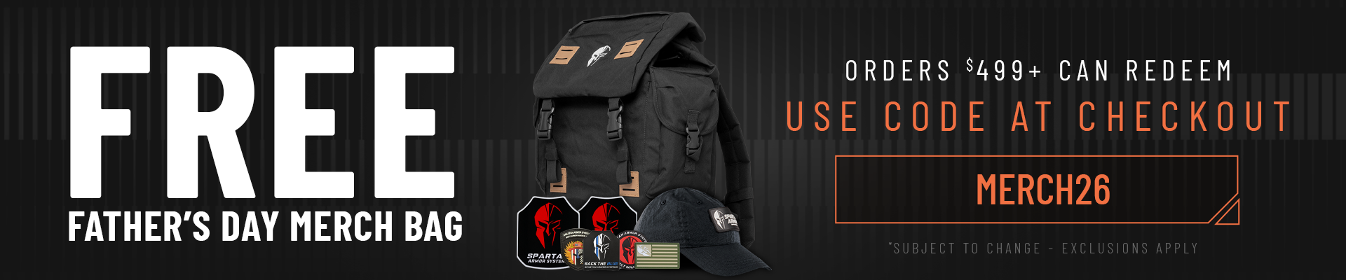 FREE MERCH BUNDLE
