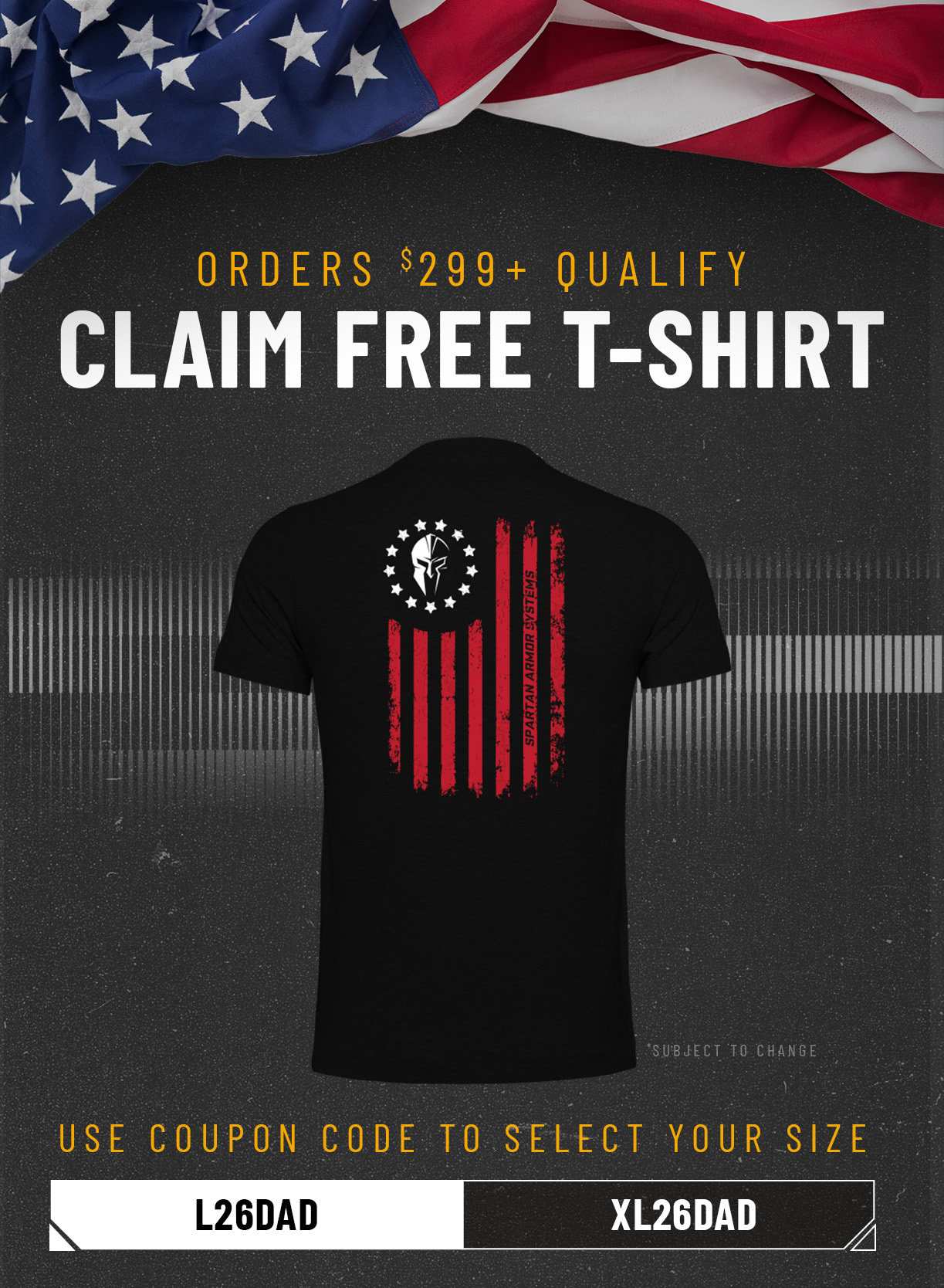 CLAIM FREE T-SHIRT