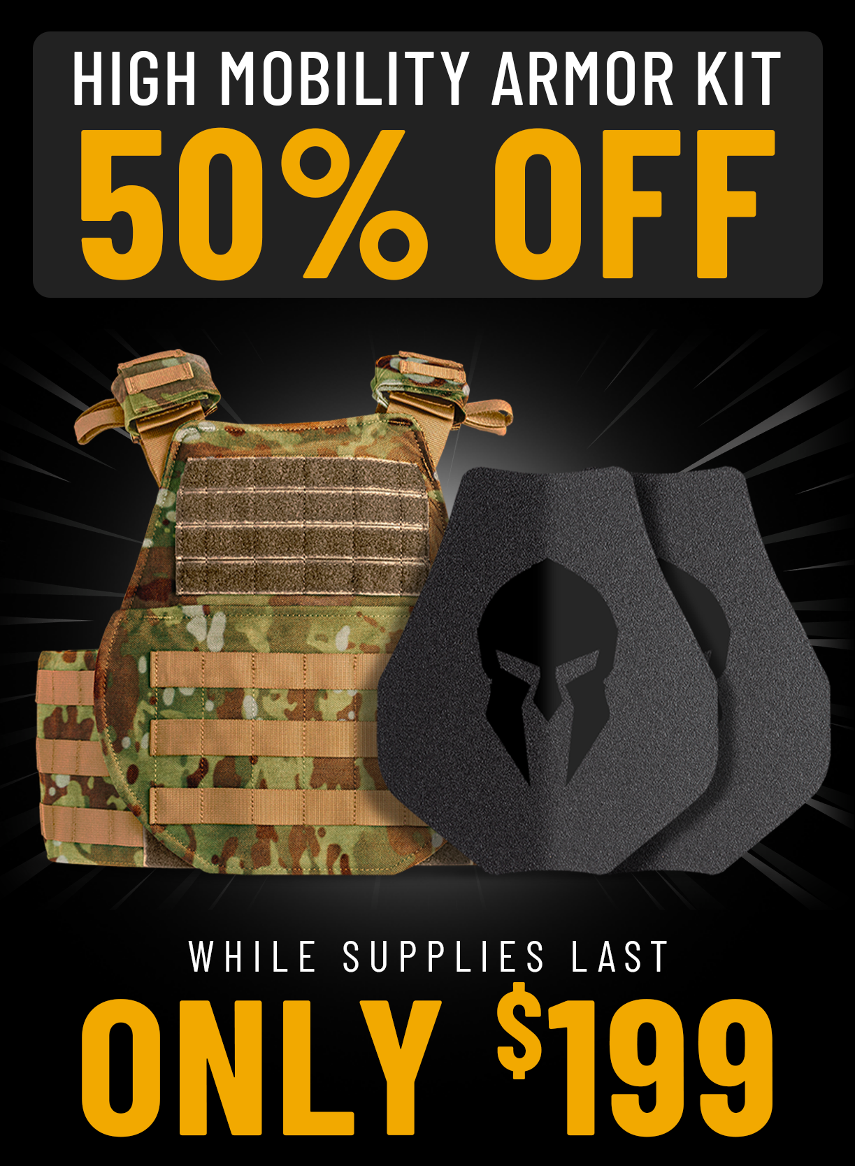 50% Off Armor Package
