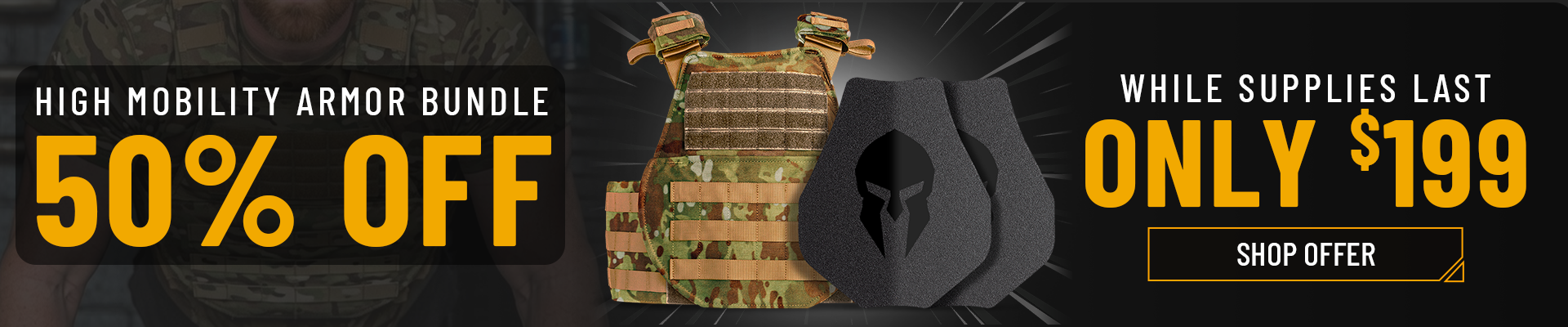 50% Off Armor Package