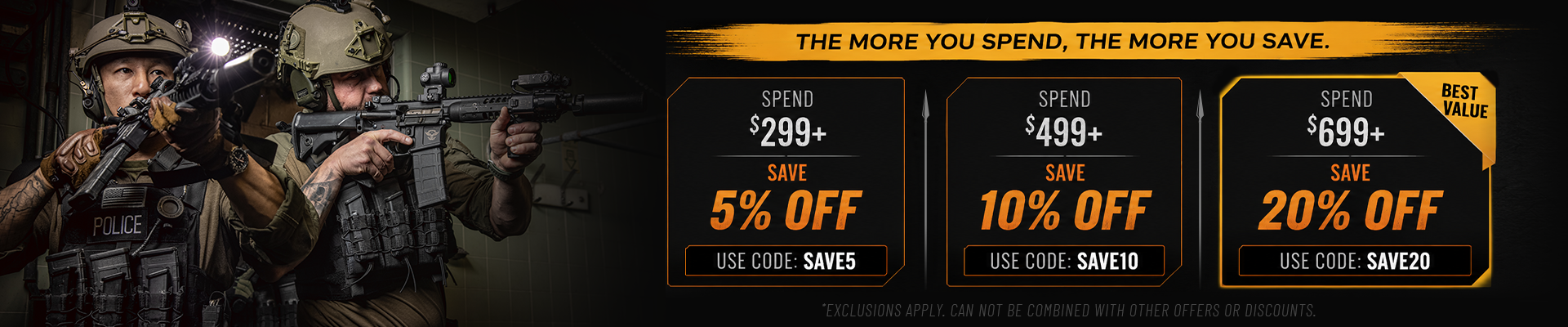 Shop More & Unlock DIscounts