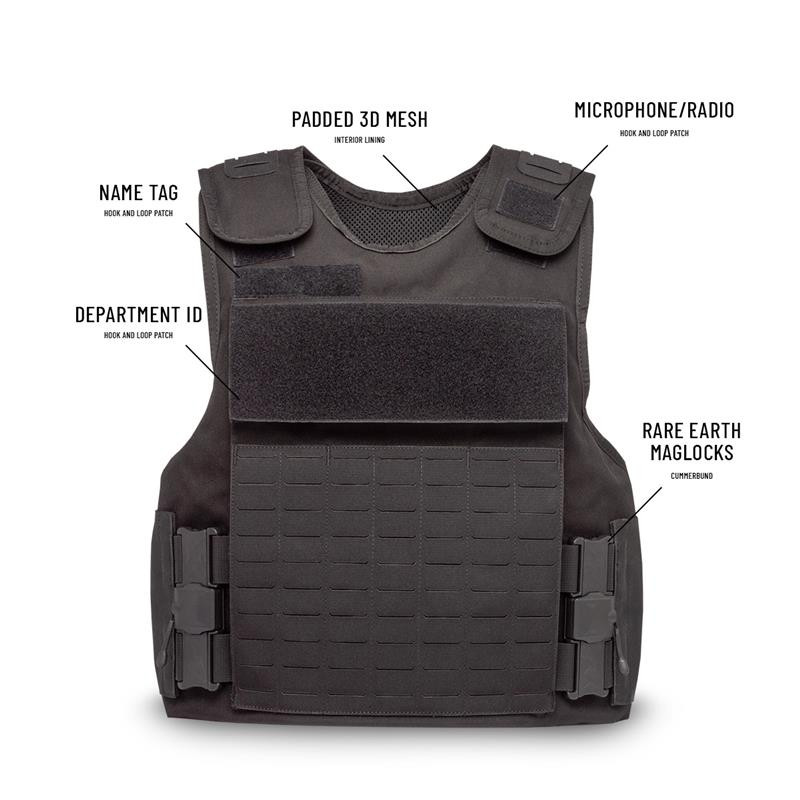 Sentinel Legend Tactical Vest - Black (Feature Highlights) 