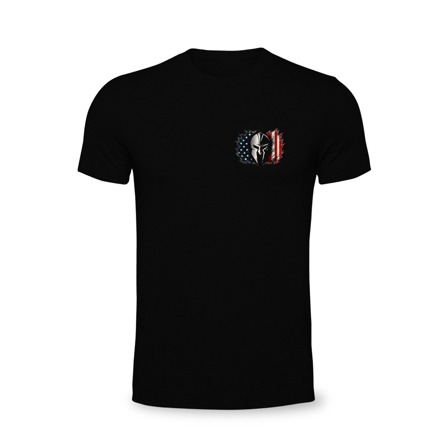 Spartan Armor Systems® 250 Anniversary T-Shirt - Black (Front)