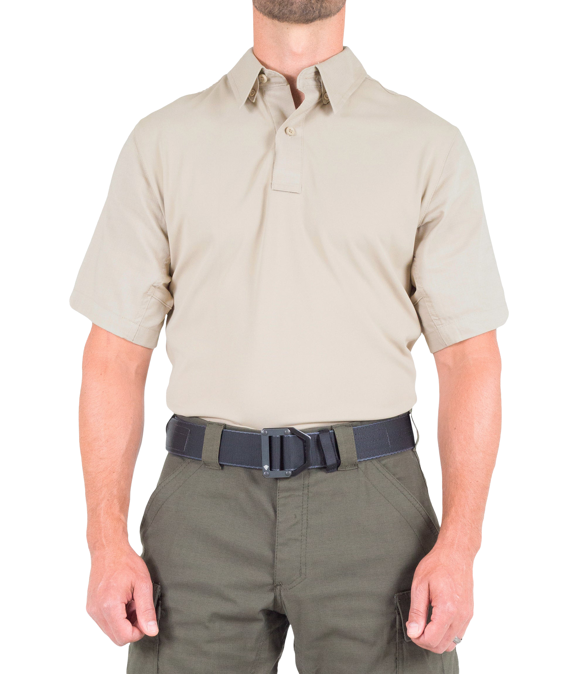 Men's V2 Pro Performance Short Sleeve Shirt - Khaki