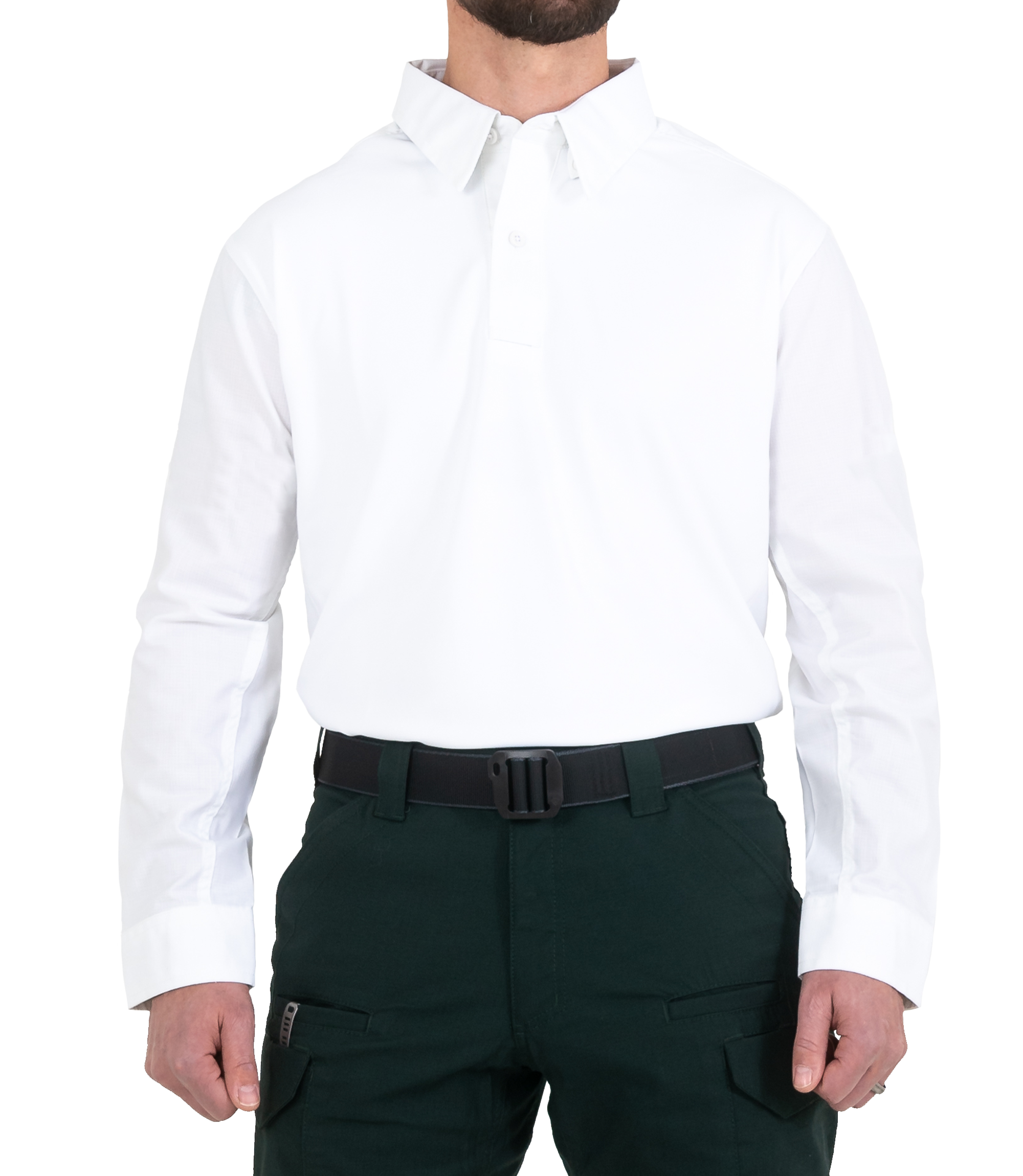 Men's V2 Pro Performance Long Sleeve Shirt - White