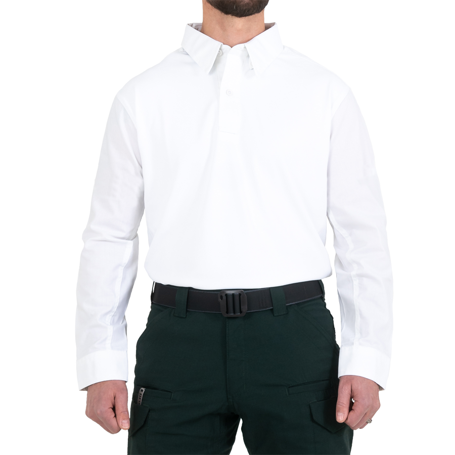Men's V2 Pro Performance Long Sleeve Shirt - White